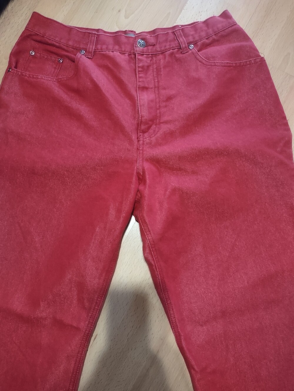 Faded Glory Women's Red Boot Cut Jeans Vintage